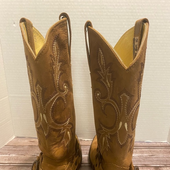 San Pedro Womens Cowboy Boots Size Five. Made in Mexico - Picture 4 of 7